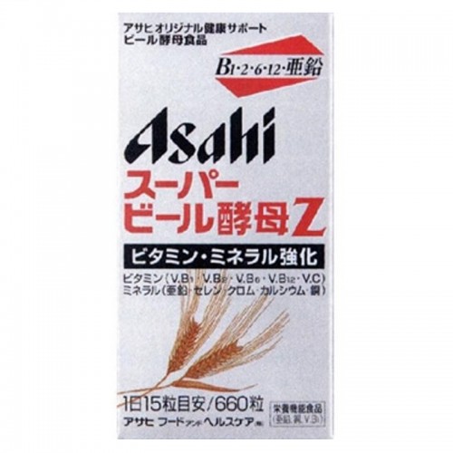 ASAHI - 啤酒酵母Z减肥片 660粒